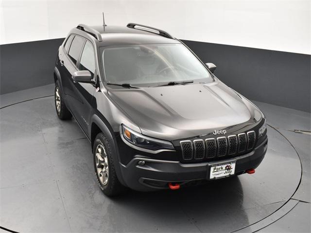 used 2021 Jeep Cherokee car, priced at $22,343