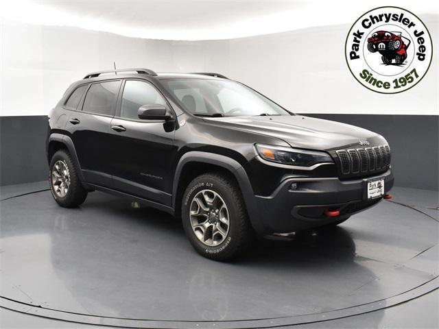 used 2021 Jeep Cherokee car, priced at $21,383