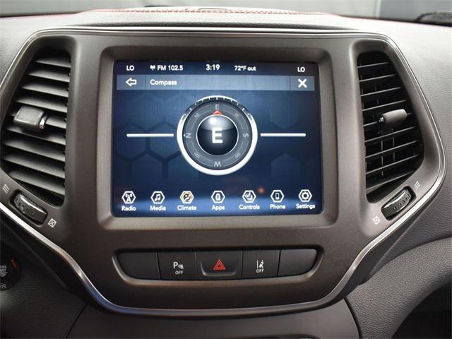 used 2021 Jeep Cherokee car, priced at $21,383