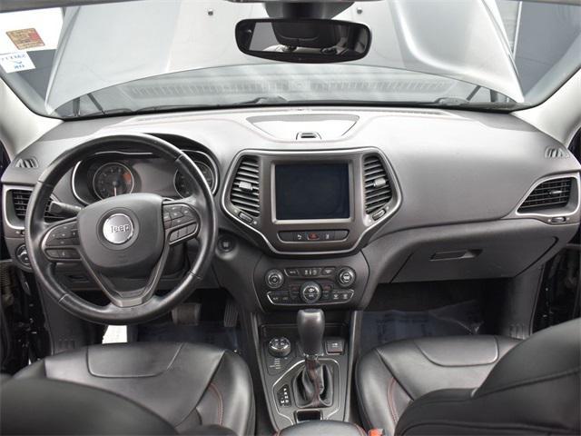 used 2021 Jeep Cherokee car, priced at $22,343