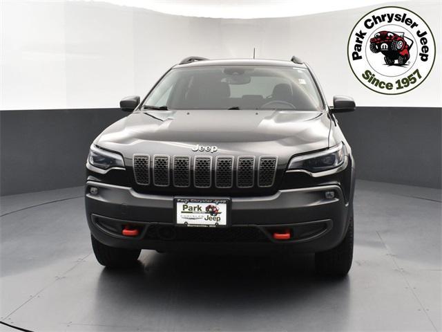 used 2021 Jeep Cherokee car, priced at $21,383