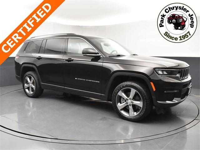 used 2022 Jeep Grand Cherokee L car, priced at $32,955