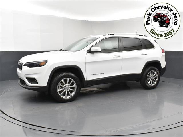 used 2021 Jeep Cherokee car, priced at $23,242