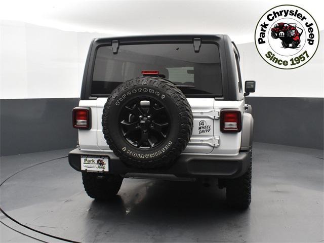 used 2021 Jeep Wrangler car, priced at $37,557