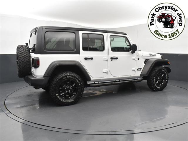 used 2021 Jeep Wrangler car, priced at $37,557