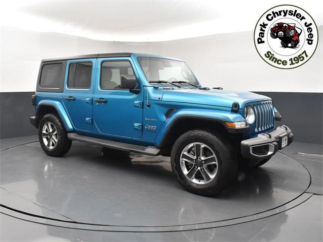 used 2019 Jeep Wrangler Unlimited car, priced at $28,963