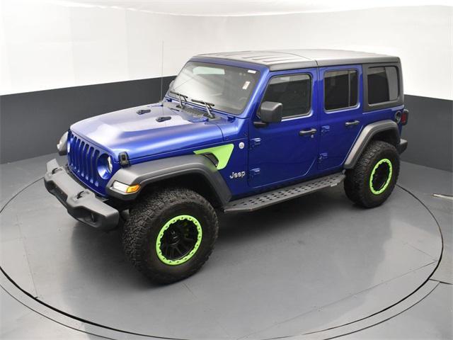 used 2018 Jeep Wrangler Unlimited car, priced at $23,977