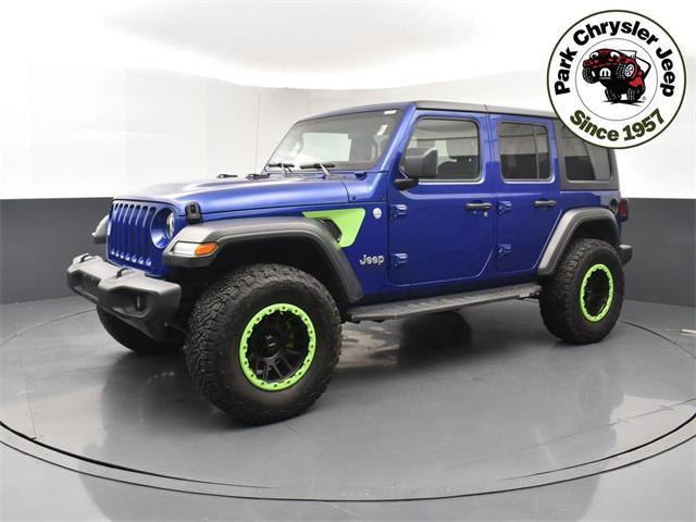 used 2018 Jeep Wrangler Unlimited car, priced at $23,977