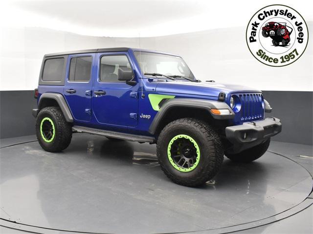 used 2018 Jeep Wrangler Unlimited car, priced at $23,977