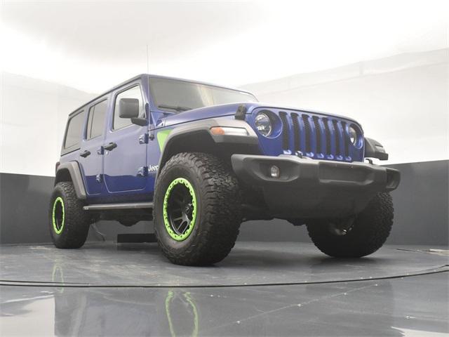 used 2018 Jeep Wrangler Unlimited car, priced at $23,977