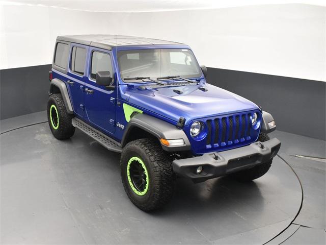 used 2018 Jeep Wrangler Unlimited car, priced at $23,977