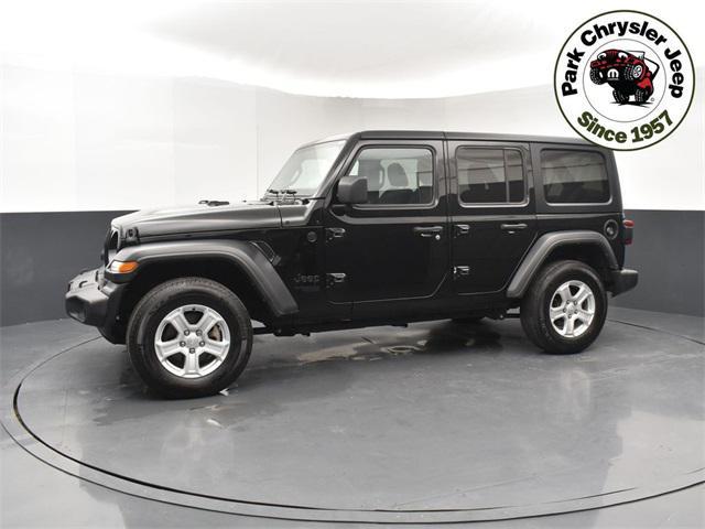 used 2021 Jeep Wrangler Unlimited car, priced at $26,955