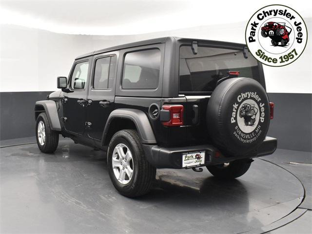 used 2021 Jeep Wrangler Unlimited car, priced at $26,955