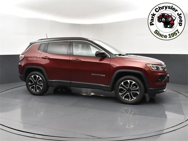 used 2022 Jeep Compass car, priced at $22,729