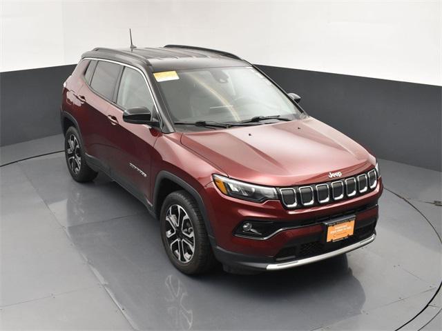 used 2022 Jeep Compass car, priced at $22,729