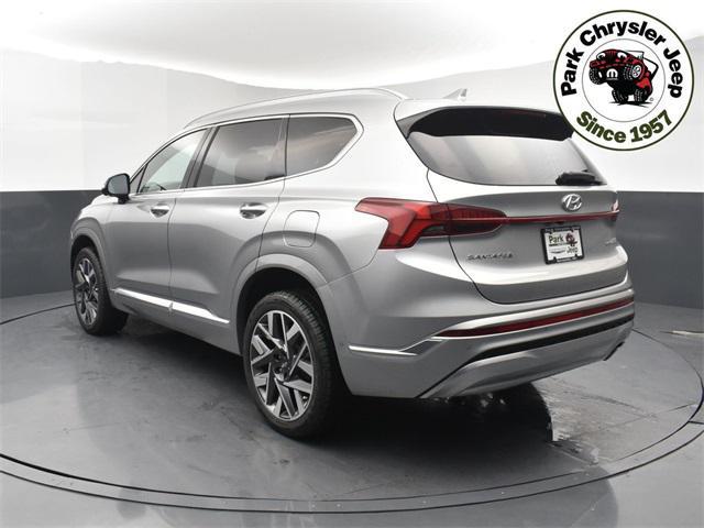 used 2021 Hyundai Santa Fe car, priced at $29,859