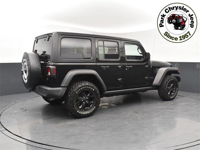 used 2022 Jeep Wrangler car, priced at $35,385