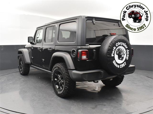 used 2022 Jeep Wrangler car, priced at $35,385