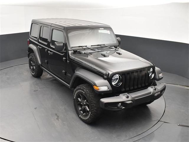 used 2022 Jeep Wrangler car, priced at $35,385