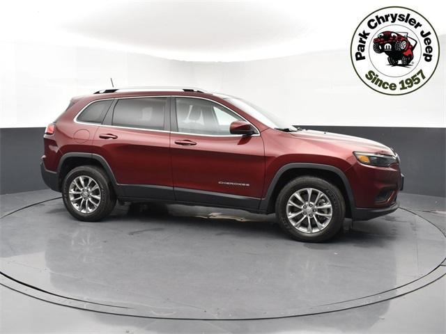 used 2021 Jeep Cherokee car, priced at $25,384