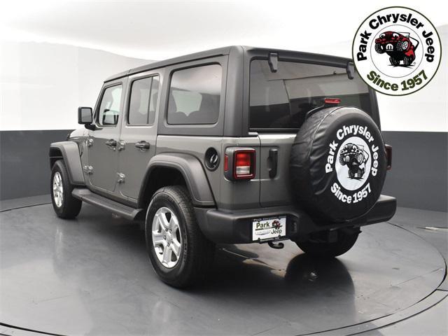 used 2021 Jeep Wrangler Unlimited car, priced at $34,358