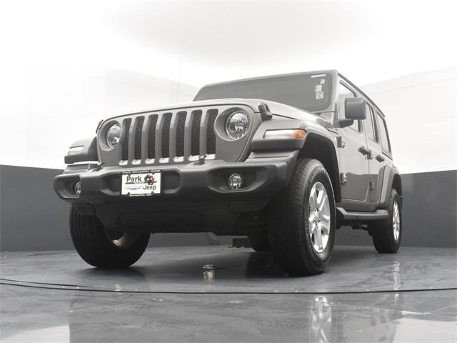 used 2021 Jeep Wrangler Unlimited car, priced at $34,358