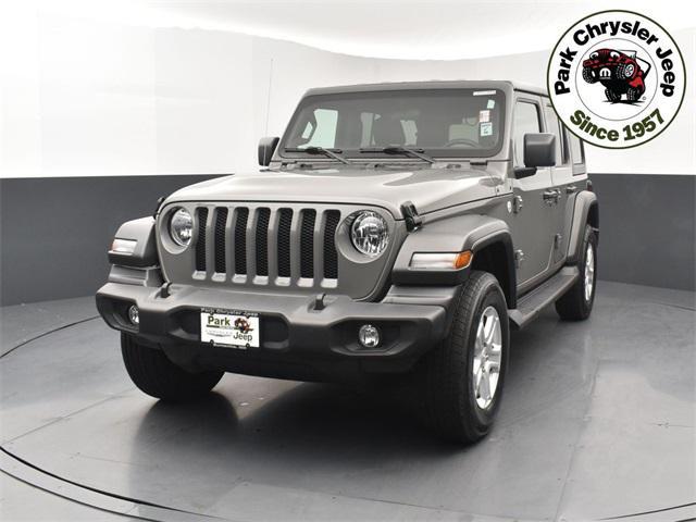 used 2021 Jeep Wrangler Unlimited car, priced at $34,358