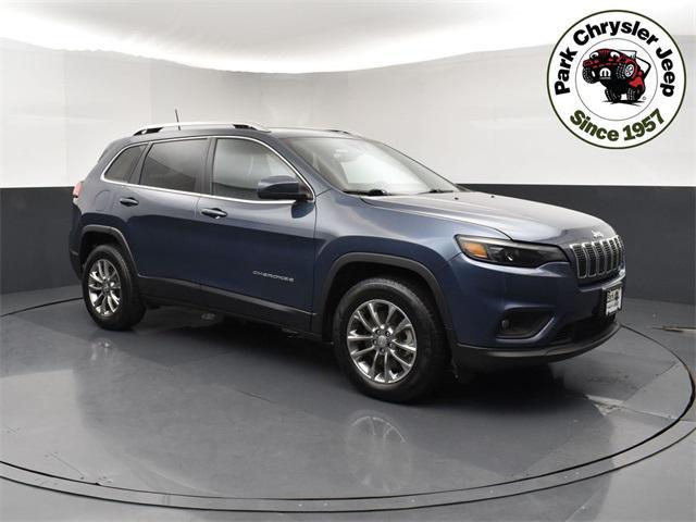 used 2021 Jeep Cherokee car, priced at $21,977