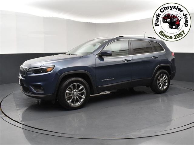 used 2021 Jeep Cherokee car, priced at $21,977