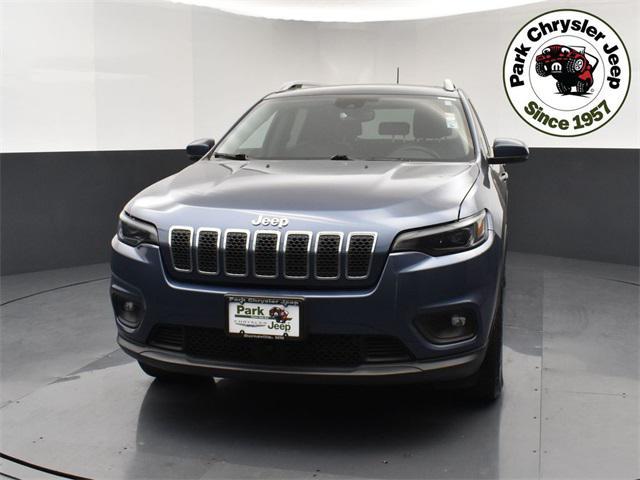 used 2021 Jeep Cherokee car, priced at $21,977