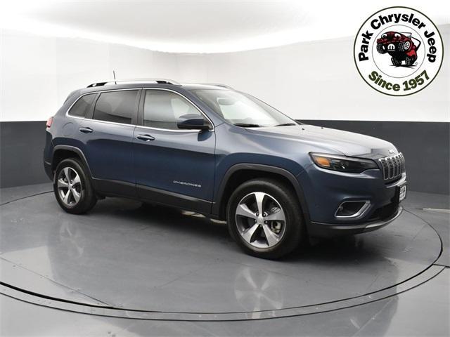 used 2021 Jeep Cherokee car, priced at $25,878