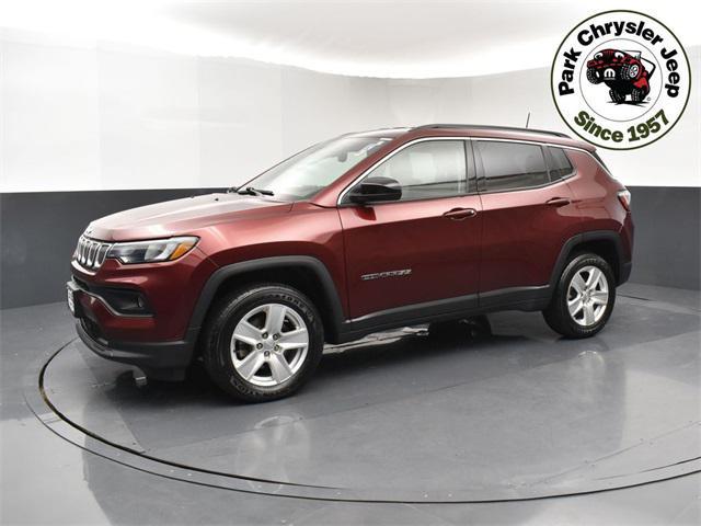 used 2022 Jeep Compass car, priced at $20,539