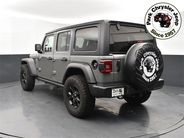 used 2021 Jeep Wrangler Unlimited car, priced at $36,322