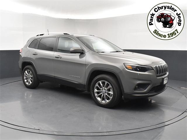 used 2021 Jeep Cherokee car, priced at $25,329