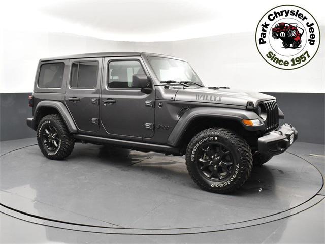 used 2021 Jeep Wrangler car, priced at $33,783