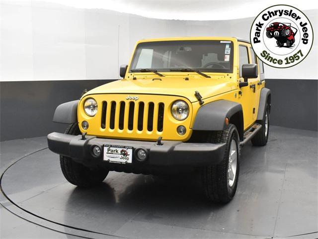 used 2015 Jeep Wrangler Unlimited car, priced at $19,765