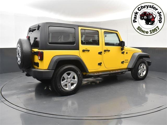 used 2015 Jeep Wrangler Unlimited car, priced at $19,765