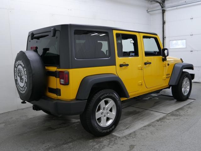 used 2015 Jeep Wrangler Unlimited car, priced at $19,993