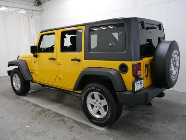 used 2015 Jeep Wrangler Unlimited car, priced at $19,993