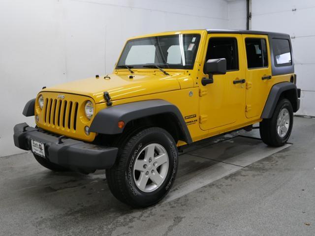 used 2015 Jeep Wrangler Unlimited car, priced at $19,993