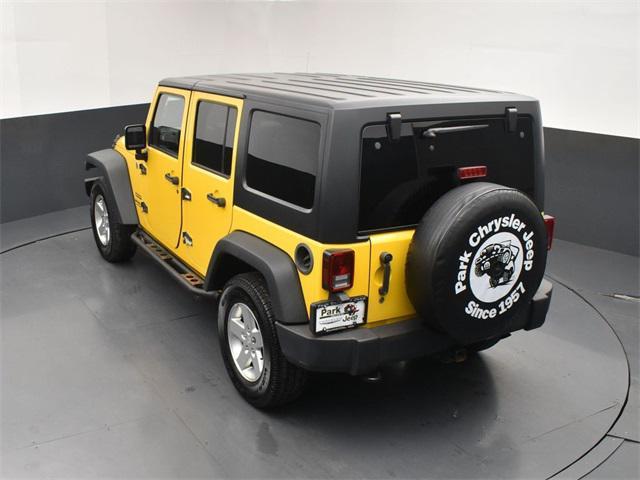 used 2015 Jeep Wrangler Unlimited car, priced at $19,765