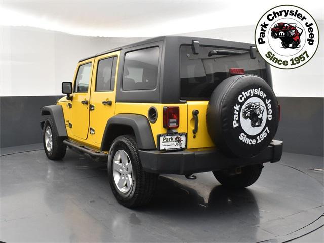 used 2015 Jeep Wrangler Unlimited car, priced at $19,765