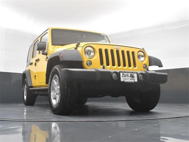 used 2015 Jeep Wrangler Unlimited car, priced at $19,765