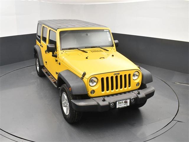 used 2015 Jeep Wrangler Unlimited car, priced at $19,765