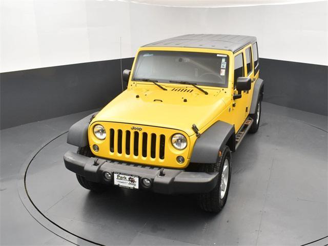 used 2015 Jeep Wrangler Unlimited car, priced at $19,765