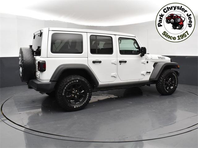 used 2023 Jeep Wrangler car, priced at $36,589