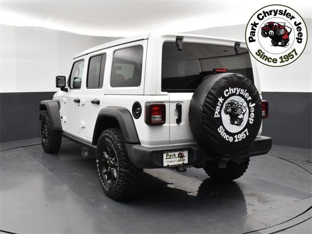 used 2023 Jeep Wrangler car, priced at $36,589
