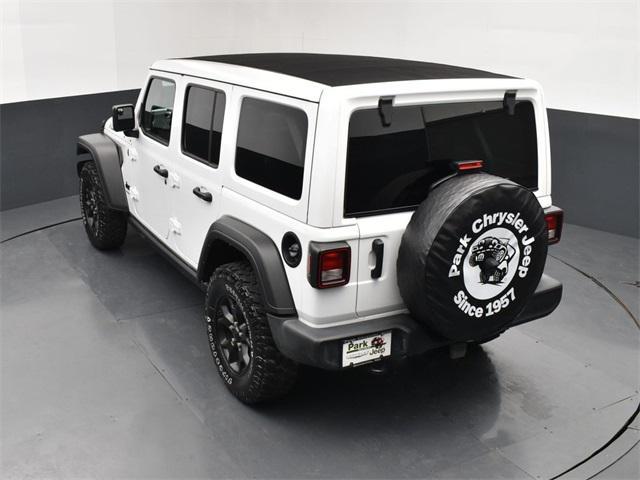 used 2023 Jeep Wrangler car, priced at $36,589