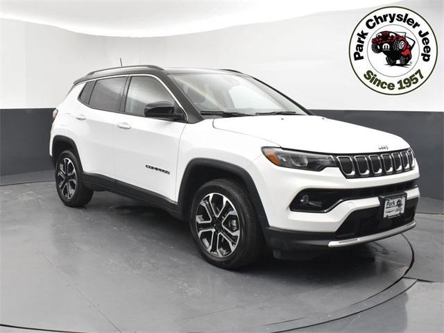 used 2022 Jeep Compass car, priced at $25,984