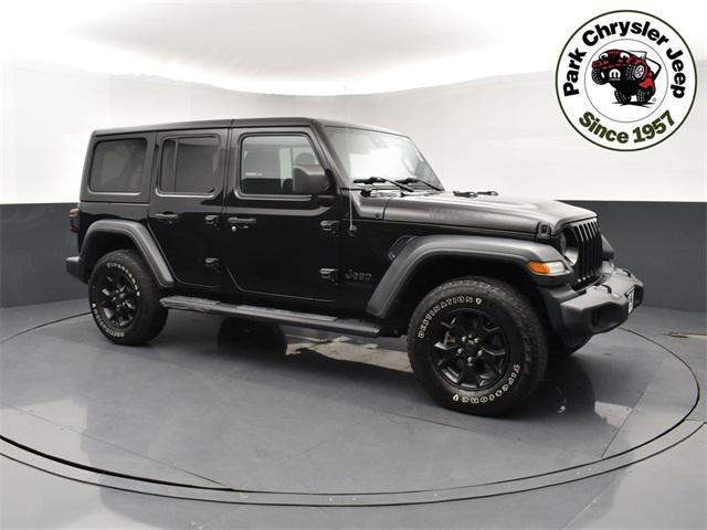 used 2020 Jeep Wrangler Unlimited car, priced at $22,858